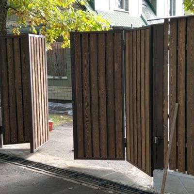 Купите и Закажите Ворота Гармошка: Лучшая Цена от 47910 руб, Установка под Ключ и Доставка в Выборге и по Области